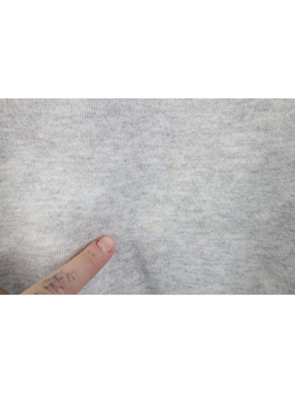 Vintage 90s Mens Large University of Notre Dame Crewneck Sweatshirt Gray USA - Picture 5 of 15